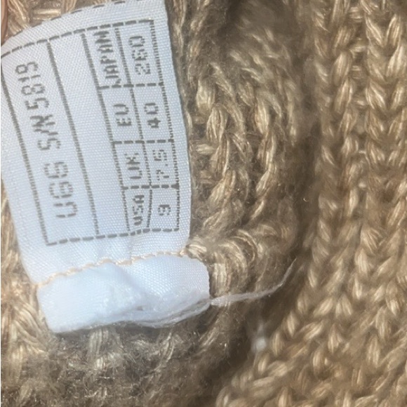 UGG  Women's Knit 3 Button Winter Boots size 9 - Picture 3 of 6